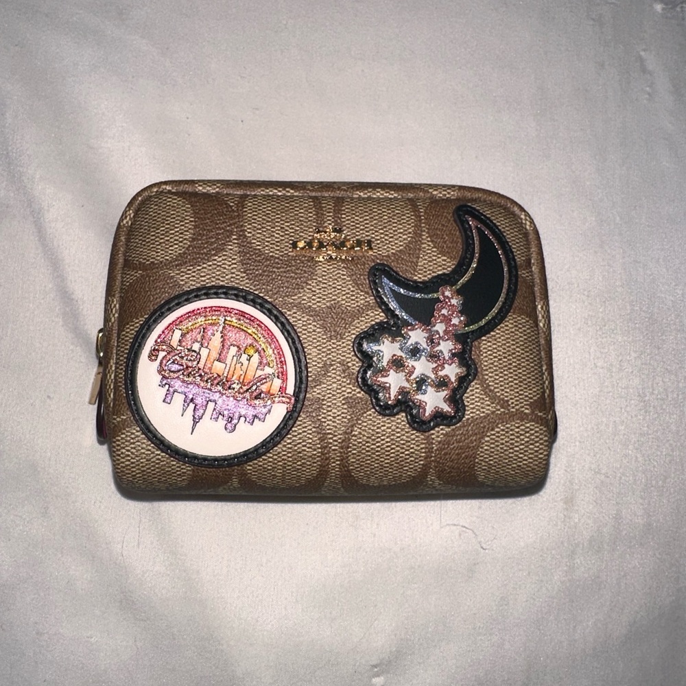 Coach jewelry pouch